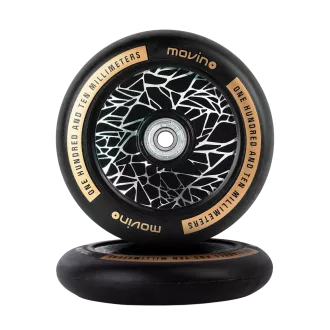Ersatzräder MOVINO für Freestyle-Roller MOVINO MANIAC GOLD, 110 mm, 2 Stück
