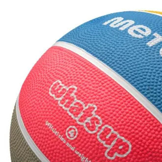 Basketball MTR WHATS UP, Größe 4, pastellfarben Basketball MTR WHATS UP, Größe 4, pastellfarben