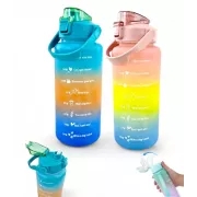 Motivations-Sportflasche 2l, Hellrosa