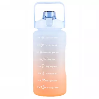 Motivations-Sportflasche 2l, Hellrosa