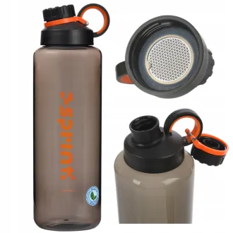 Tritan Sportflasche Health 1,5 l, Orange - Unverpackt