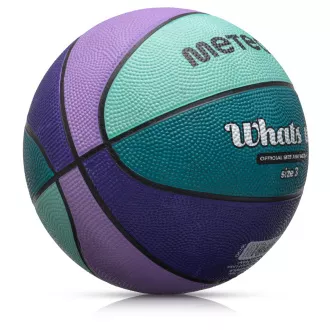 Basketball MTR WHATS UP, Größe 3, lila-blau Basketball MTR WHATS UP, Größe 3, lila-blau