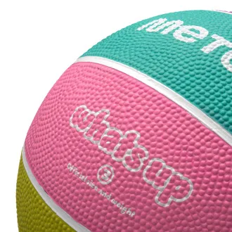 Basketball MTR WHATS UP, Größe 3, pastellfarben Basketball MTR WHATS UP, Größe 3, pastellfarben