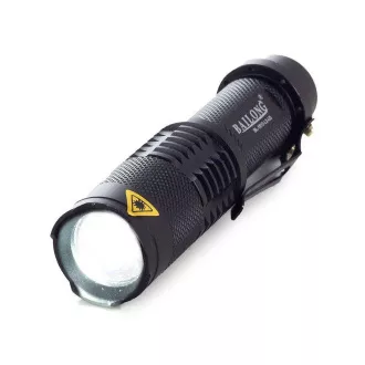 Batteriebetriebene Taschenlampe Bailong BL-1812, LED CREE XM-L T6 ZOOM