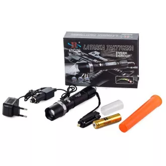 Taschenlampe Bailong BL-8626, LED Typ CREE XPE Warngriff Taschenlampe Bailong BL-8626, LED Typ CREE XPE Warngriff