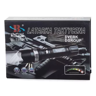 Taschenlampe Bailong BL-8626, LED Typ CREE XPE Warngriff Taschenlampe Bailong BL-8626, LED Typ CREE XPE Warngriff