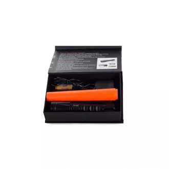 AKU-Taschenlampe Bailong BL-1898B, led Typ CREE XPE   Warngriff