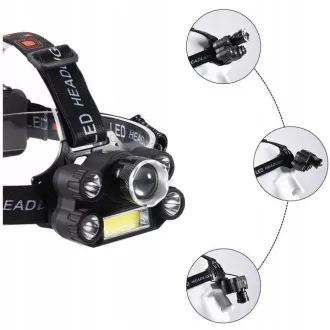 Scheinwerfer CREE 1 x XM-L T6 4 x starke Q5 weiß 1 x starke COB ZOOM Streifen Scheinwerfer CREE 1 x XM-L T6 4 x starke Q5 weiß 1 x starke COB ZOOM Streifen