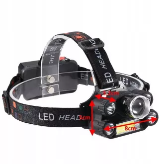Scheinwerfer CREE 1 x XM-L T6 4 x starke Q5 weiß 1 x starke COB ZOOM Streifen Scheinwerfer CREE 1 x XM-L T6 4 x starke Q5 weiß 1 x starke COB ZOOM Streifen