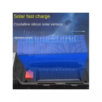 AKU-Taschenlampe LED CREE XM-L T6 Solarstrom AKU-Taschenlampe LED CREE XM-L T6 Solarstrom
