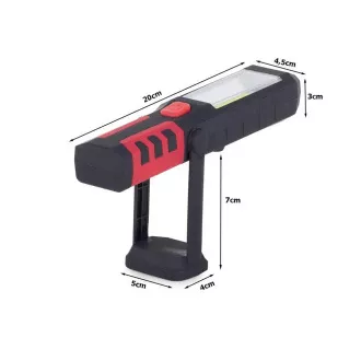 USB-Arbeitstaschenlampe 3W mit Magnet kabellos USB-Arbeitstaschenlampe 3W mit Magnet kabellos