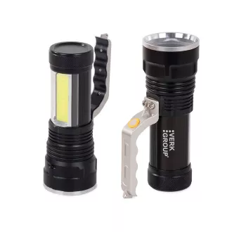 USB-Taschenlampe Bailong BL-T623 LED ZOOM Typ CREE XM-L T6