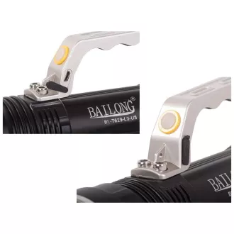 USB-Taschenlampe Bailong BL-T623 LED ZOOM Typ CREE XM-L T6