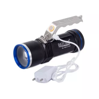 USB-Taschenlampe Bailong BL-T624 LED ZOOM Typ CREE XM-L T6