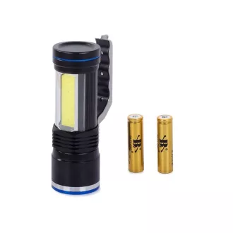 USB-Taschenlampe Bailong BL-T624 LED ZOOM Typ CREE XM-L T6