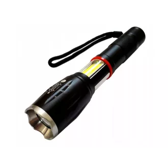 USB-Taschenlampe COB U3 LED mit ZOOM-Funktion 9W