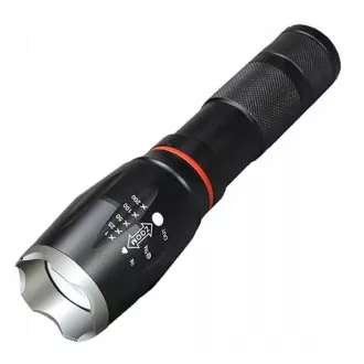 USB-Taschenlampe COB U3 LED mit ZOOM-Funktion 9W