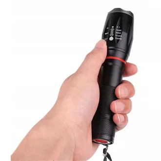 USB-Taschenlampe COB U3 LED mit ZOOM-Funktion 9W