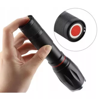 USB-Taschenlampe COB U3 LED mit ZOOM-Funktion 9W