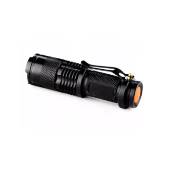Wander-Taschenlampe T6 CREE ZOOM LED AKU Wander-Taschenlampe T6 CREE ZOOM LED AKU