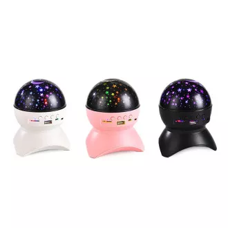 Nacht-LED-Sternprojektor mit USB, weiß Nacht-LED-Sternprojektor mit USB, weiß