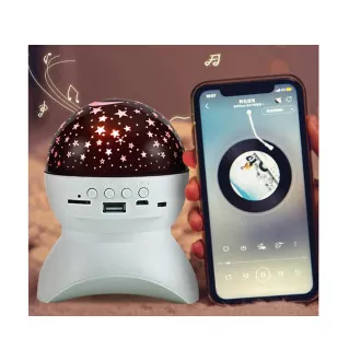 Nacht LED-Sternenprojektor mit USB, Pink Nacht LED-Sternenprojektor mit USB, Pink