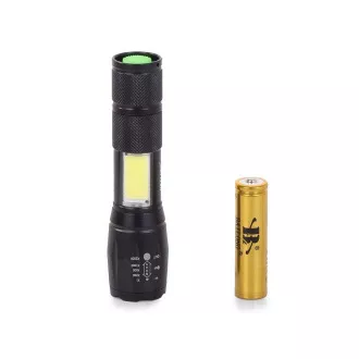 LED-Taschenlampe CREE ZOOM Bailong XML T6 COB