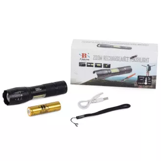 LED-Taschenlampe CREE ZOOM Bailong XML T6 COB