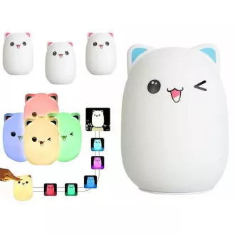 LED-Nachtlicht für Kinder CAT RGB USB-Kabel LED-Nachtlicht für Kinder CAT RGB USB-Kabel