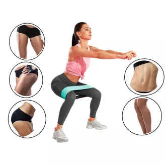 3er-Set Widerstandsgummis, 5-20 kg