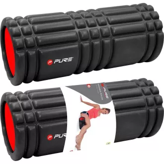 Fitness-Massagerolle PURE 2 IMPROVE 33x15 cm, Schwarz