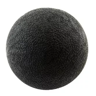 Massageball 6cm, hart, schwarz Massageball 6cm, hart, schwarz