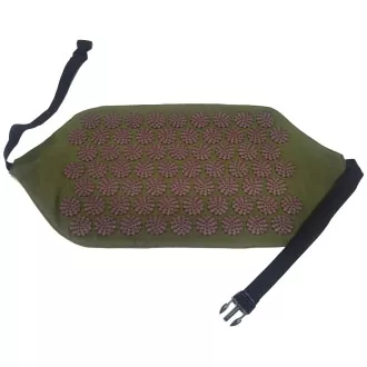 Gürtel für Akupressur-Yoga-Massage, grün-braun Gürtel für Akupressur-Yoga-Massage, grün-braun