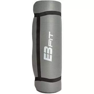 Anti-Rutsch-Fitnessmatte, 1,5cm, Grau Anti-Rutsch-Fitnessmatte, 1,5cm, Grau