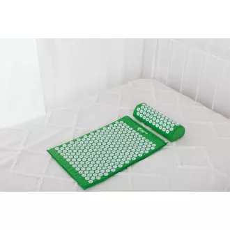 Akupressur PREMIUM Übungsmatte mit Kissen 67x42x2 cm, Schwarz Akupressur PREMIUM Übungsmatte mit Kissen 67x42x2 cm, Schwarz