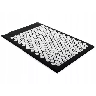 Akupressur PREMIUM Übungsmatte mit Kissen 67x42x2 cm, Schwarz Akupressur PREMIUM Übungsmatte mit Kissen 67x42x2 cm, Schwarz