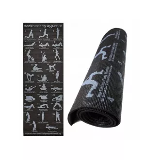 Yogamatte BLACK, 61x173x0,6 cm