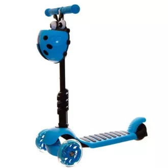 Kinder-Roller 2in1 BERUŠKA mit LED-Rädern, blau