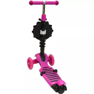 Kinder-Roller 2in1 BERUŠKA mit LED-Rädern, rosa Kinder-Roller 2in1 BERUŠKA mit LED-Rädern, rosa