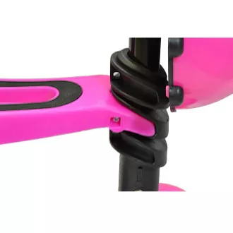 Kinder-Roller 2in1 BERUŠKA mit LED-Rädern, rosa Kinder-Roller 2in1 BERUŠKA mit LED-Rädern, rosa