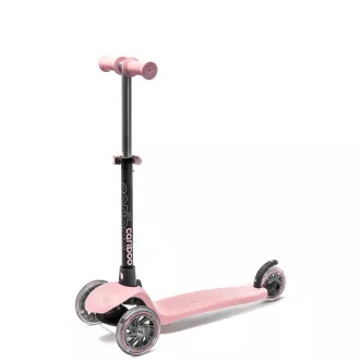 Cariboo Twist 3in1 dreirädriger Scooter mit LED-Rädern, rosa