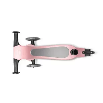 Cariboo Twist 3in1 dreirädriger Scooter mit LED-Rädern, rosa