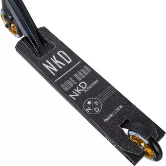 Freestyle-Roller NKD Rally V4 Schwarz Gold Freestyle-Roller NKD Rally V4 Schwarz Gold