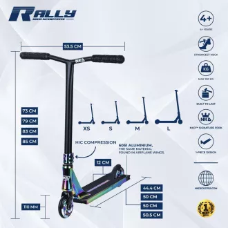 Freestyle-Roller NKD Rally V4 v2.Rainbow