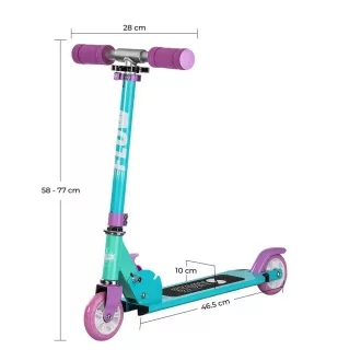 Story Flow Klapproller, mint-lila Story Flow Klapproller, mint-lila