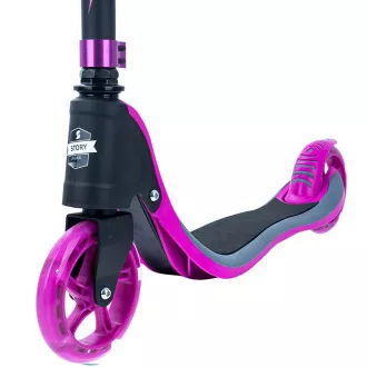 Story Flow Light Kinderroller mit leuchtenden Rädern, rosa
