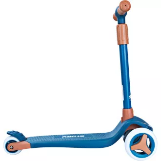 Kinderroller Story Mini Friends mit LED-Rädern Roller, blau, dreirädrig