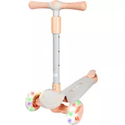 Kinderroller Story Mini Friends mit LED-Rädern Roller, weiß, dreirädrig