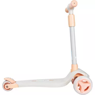 Kinderroller Story Mini Friends mit LED-Rädern Roller, weiß, dreirädrig