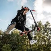 Freestyle-Roller MOVINO Stunt NITRO Rot 2024